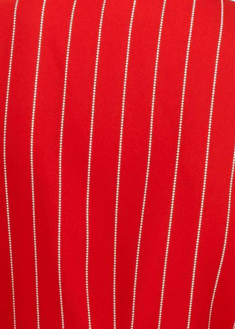 Make a statement with our stunning red ruffle blouse. Perfect for any occasion, this blouse exudes elegance and confidence. Shop now!