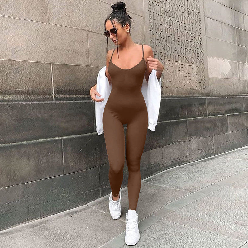 Discover unmatched comfort and style with our Brittany Yoga Jumpsuit collection. Elevate your yoga practice and active lifestyle with this elegant and versatile jumpsuit.
