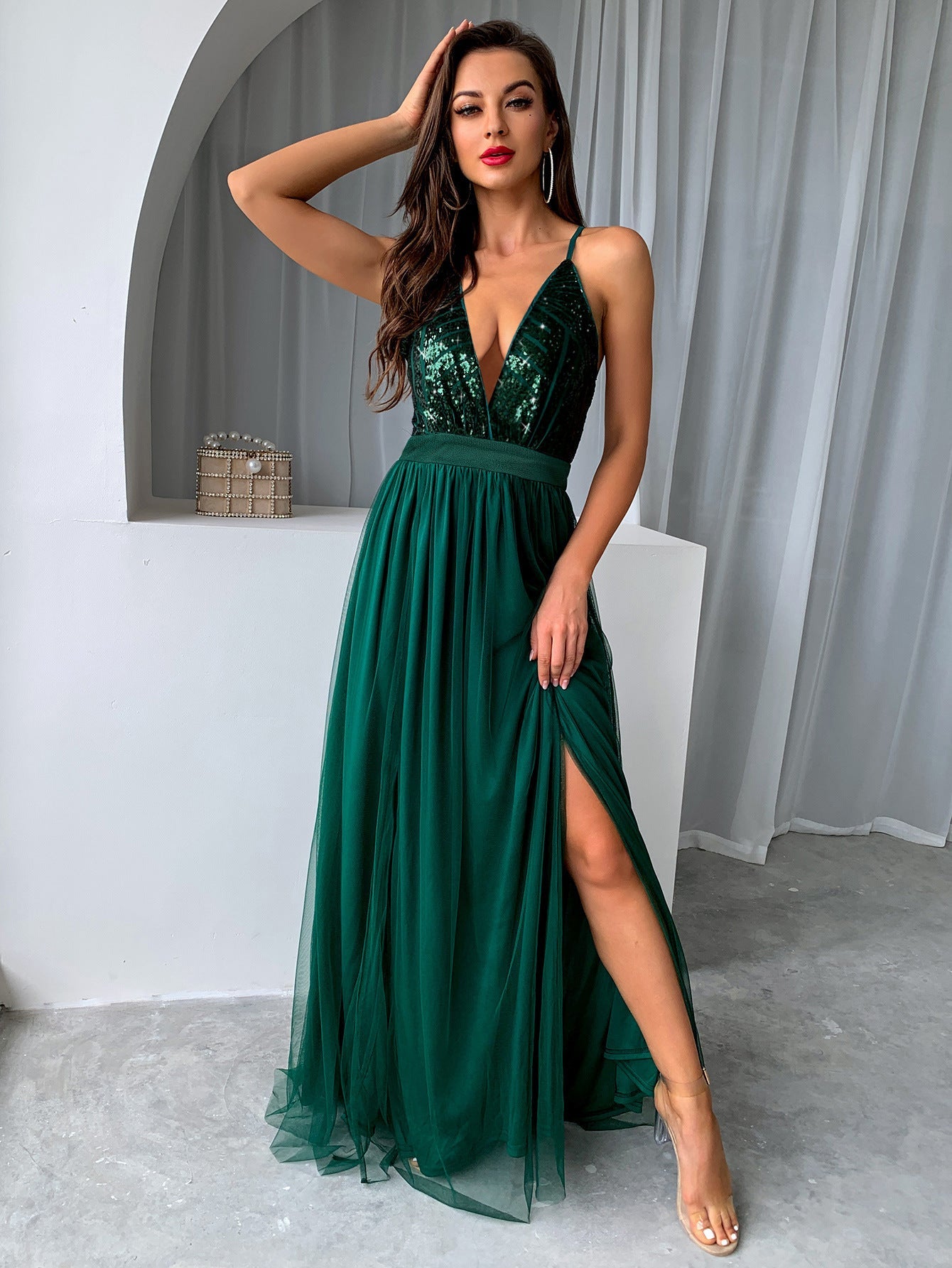 Experience elegance in motion with our high split dresses, a perfect choice for a stylish and confident look.