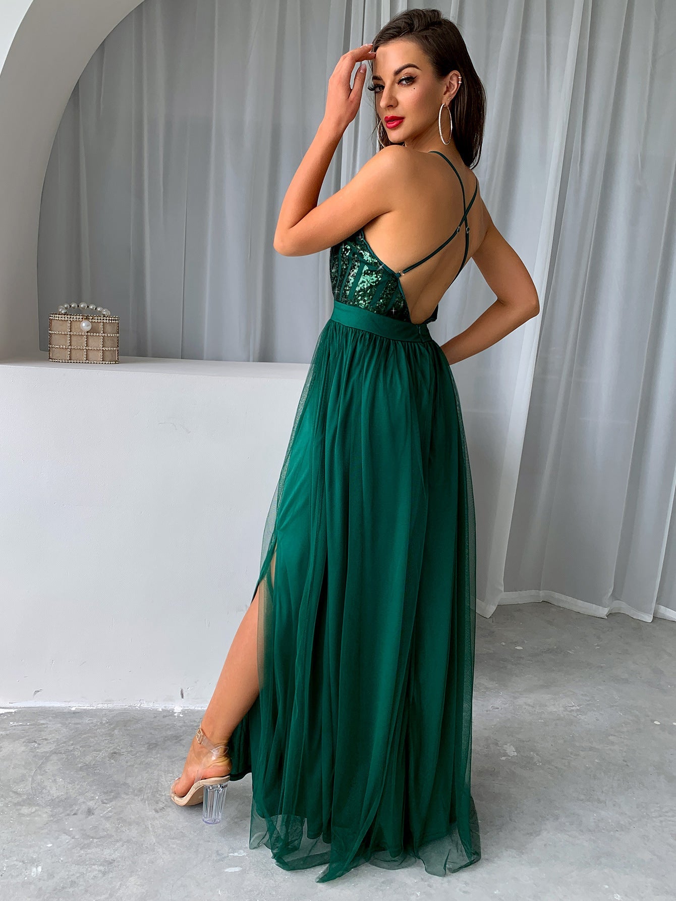 Experience elegance in motion with our high split dresses, a perfect choice for a stylish and confident look.