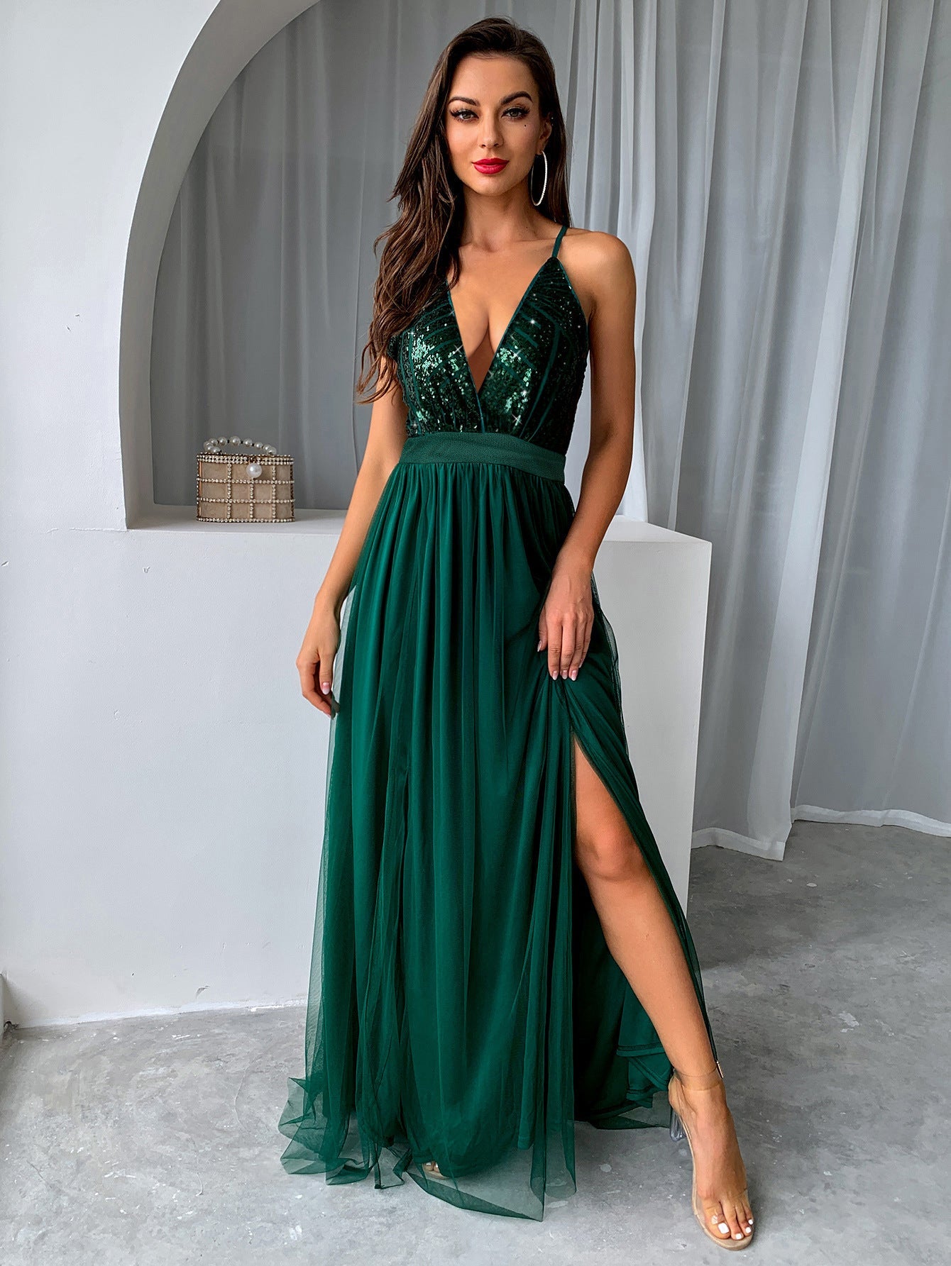 Experience elegance in motion with our high split dresses, a perfect choice for a stylish and confident look.
