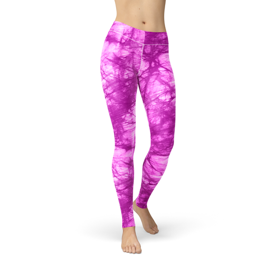 Add a pop of color to your activewear collection with our Pink Batik Leggings. Designed for both style and comfort, these leggings will elevate your workout game.