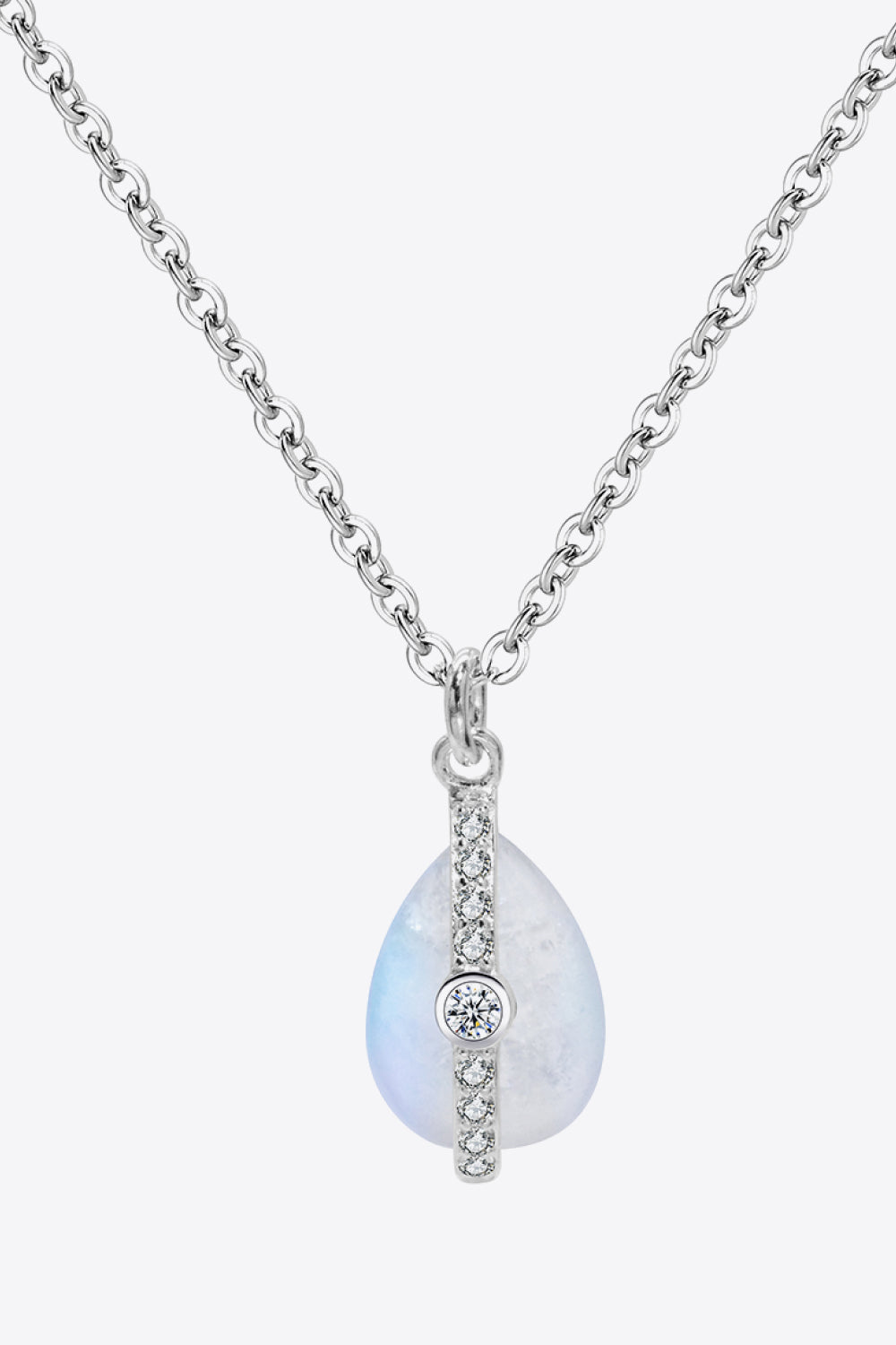 Zircon Pendant Necklace: A necklace featuring a pendant adorned with zircon gemstones, adding a touch of sparkle and elegance to your jewelry collection.