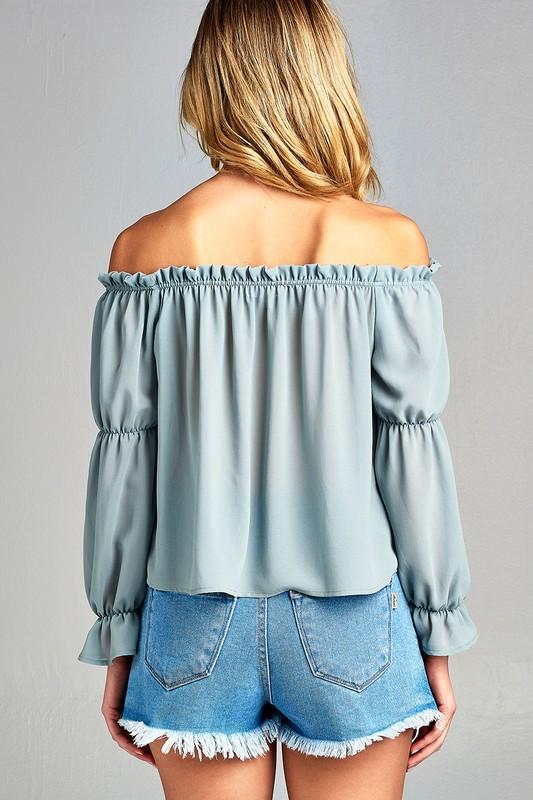 Elevate your style with our off shoulder top collection. Experience chic comfort like never before.