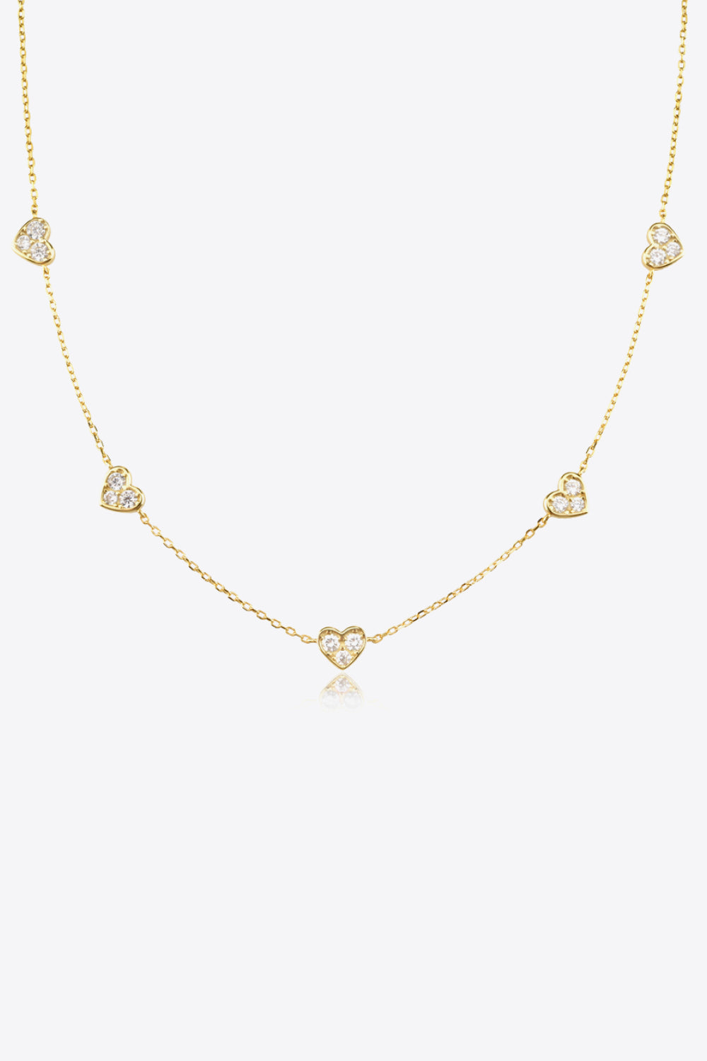 Wear our heart necklace as a symbol of love and affection, a perfect gift for someone special.