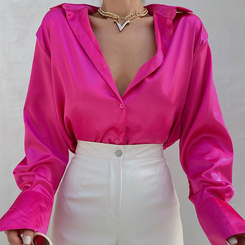 Long Sleeve Blouses: Stylish tops with extended sleeves, perfect for achieving a sophisticated and elegant look.
