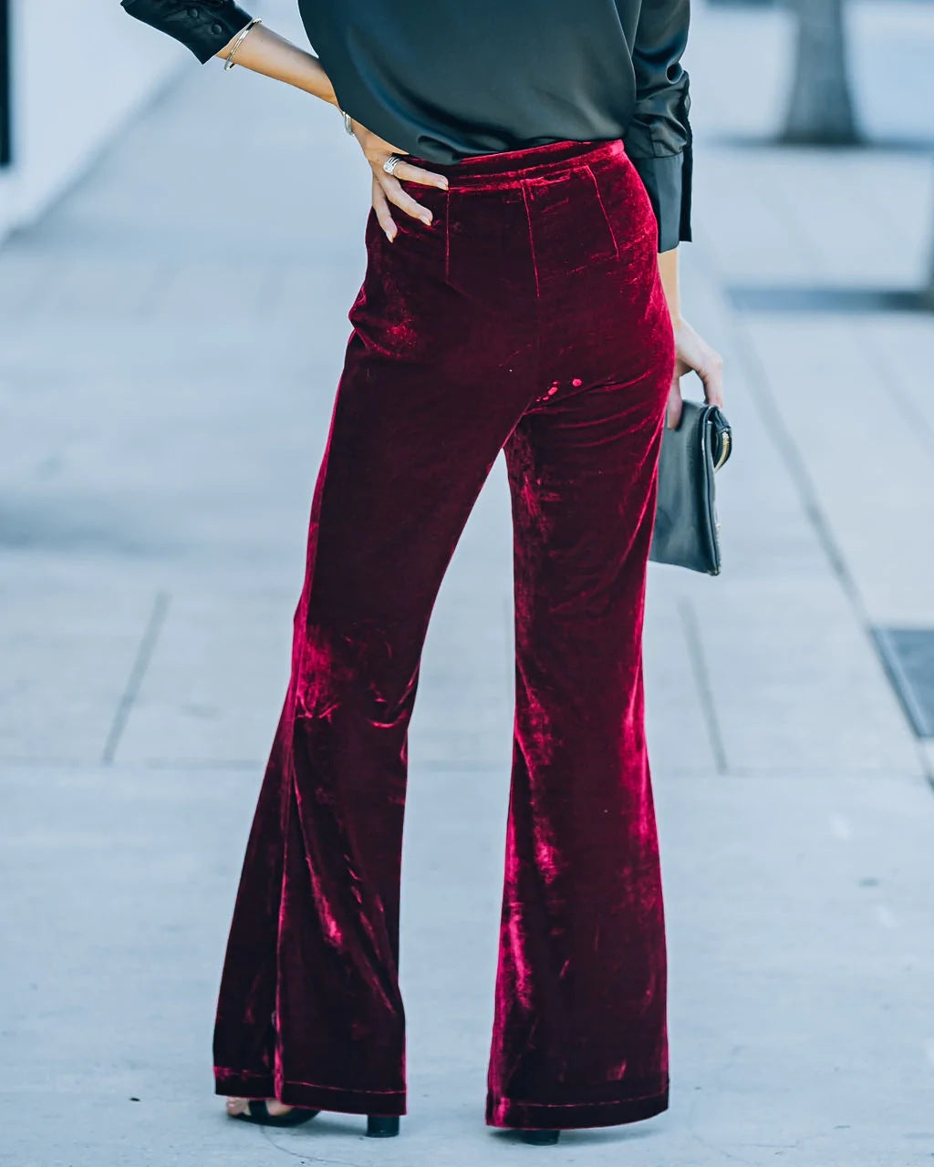 Indulge in luxury and style with our Valerie Velvet Pants. Elevate your wardrobe with our collection of women's velvet pants designed for comfort and sophistication.