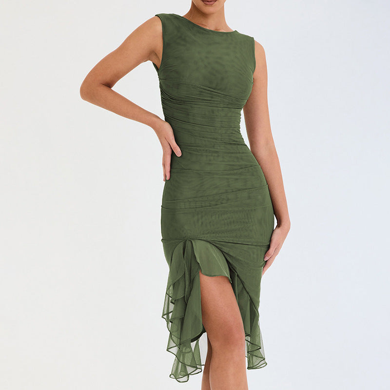 Elevate your fashion game with our Arianna Sleeveless Dresses. Discover elegance and versatility in our collection of women's sleeveless dresses designed for any occasion.