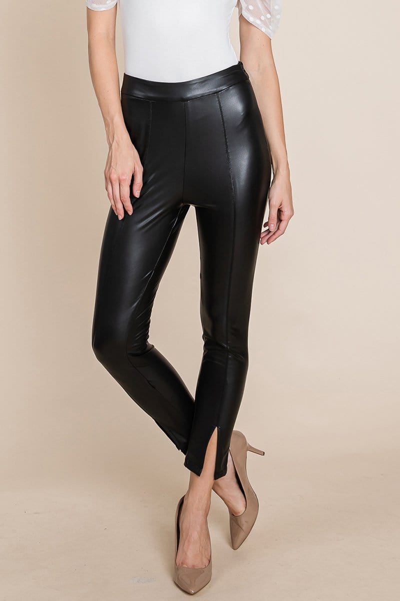 Add an edgy and stylish twist to your wardrobe with our leather pants, perfect for a bold fashion statement.