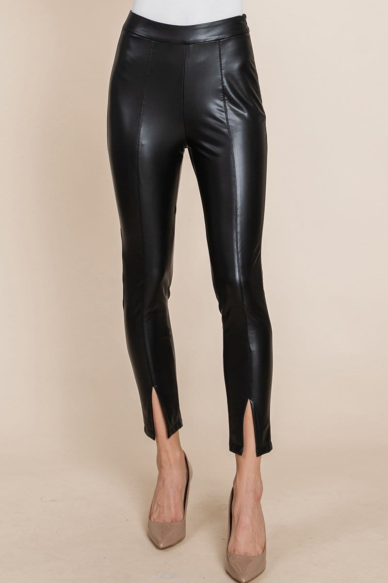Add an edgy and stylish twist to your wardrobe with our leather pants, perfect for a bold fashion statement.