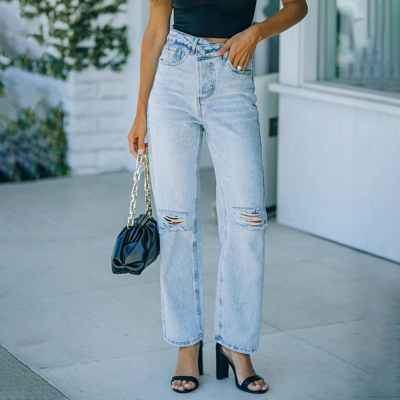 Discover timeless style and comfort with our Riley Wide Leg Jeans. Elevate your denim game with our collection of wide leg jeans designed for women.