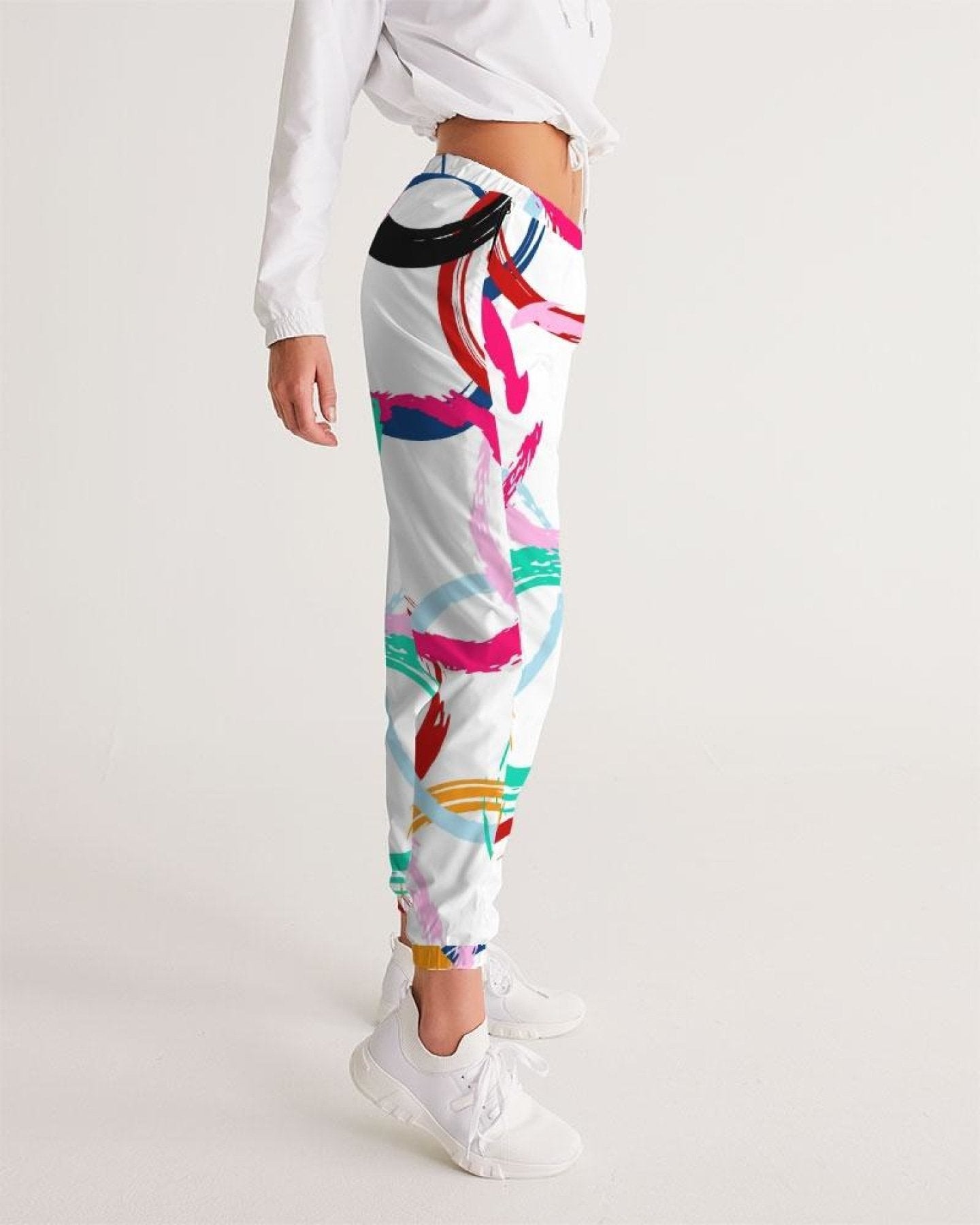 Discover our collection of multicolor track pants. Elevate your casual style with these comfortable and trendy pants. Shop now for a colorful look!